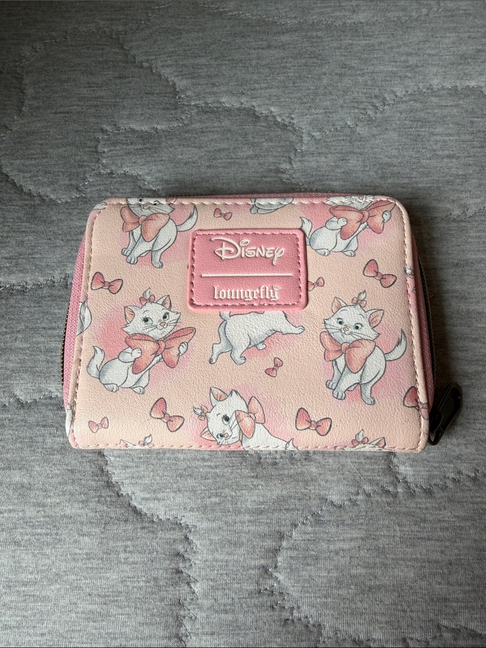 Loungefly Pink Aristocrats Disney Marie Cat Zip Wallet